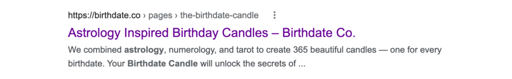 Example of breadcrumbs in a URL slug